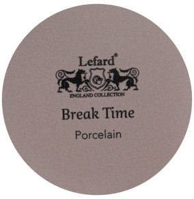 Кружка 400 мл серая  LEFARD "Break time" / 284952