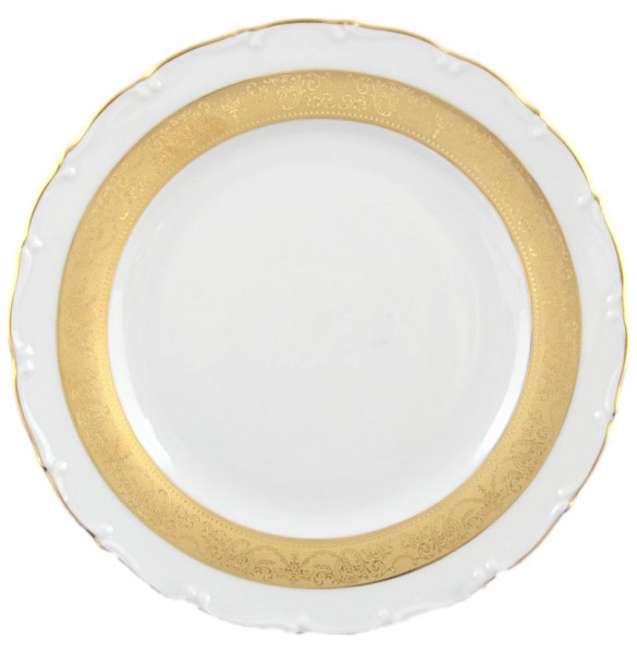 Набор тарелок 21 см 6 шт  МаМ декор &quot;Мария-Луиза /Матовая лента&quot; / 055004