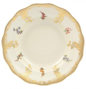 Набор тарелок 23 см 6 шт глубокие  МаМ декор "Аляска /Мелкие цветы /СК"  / 146807