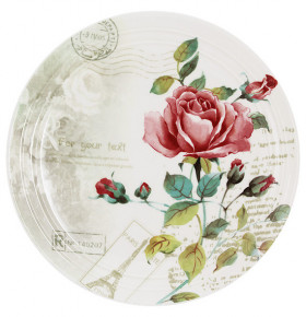 Тарелка 21 см  IMARI "Розы Парижа" (подарочная упаковка) / 300245
