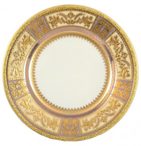 Набор тарелок 17 см 6 шт  Falkenporzellan "Диадема /Фиолет. крем золото" / 106264
