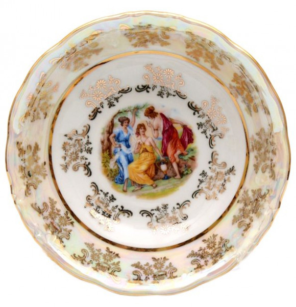 Набор салатников 16 см 6 шт  Bavarian Porcelain &quot;Фредерика /Мадонна перламутр&quot; / 091945
