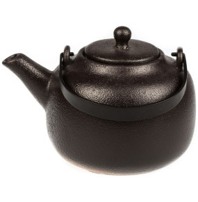 Заварочный чайник 950 мл с металлическим ситом  P.L. Proff Cuisine "Black Raw Steller" / 322254