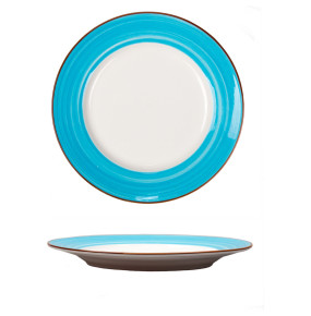 Тарелка 17,5 см 9 шт  P.L. Proff Cuisine "Blue Rim-Kids"  / 319994