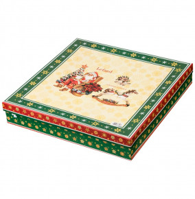 Блюдо 32 см Звезда  LEFARD "Christmas Collection /Санта-Клаус" / 192337