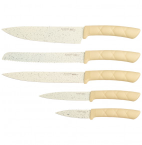 Набор кухонных ножей 6 предметов на подставке "Agness" / 281886