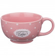 Чайный набор 2 предмета (чайник 330 мл и чашка 280 мл)  LEFARD &quot;Милый прованс /Розовый&quot; / 206994