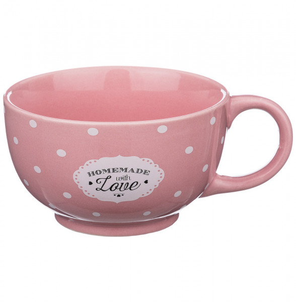Чайный набор 2 предмета (чайник 330 мл и чашка 280 мл)  LEFARD &quot;Милый прованс /Розовый&quot; / 206994