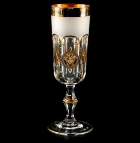 Бокалы для шампанского 200 мл 6 шт  Astra Gold "Провенза Блэк" 03526 / 001309