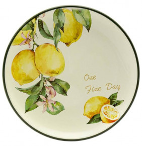 Тарелка 21 х 2 см  Royal Classics "Лимоны" / 277693