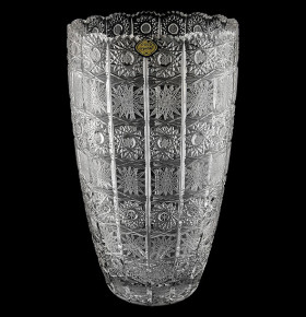 Ваза для цветов 30,5 см  Aurum Crystal "Хрусталь резной" / 103671