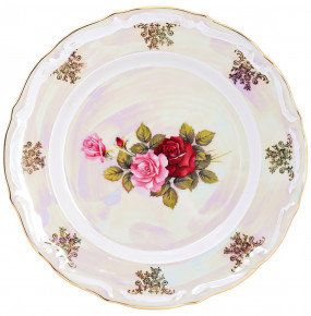 Набор тарелок 19 см 6 шт  Bavarian Porcelain "Фредерика /Роза перламутровая" / 262880