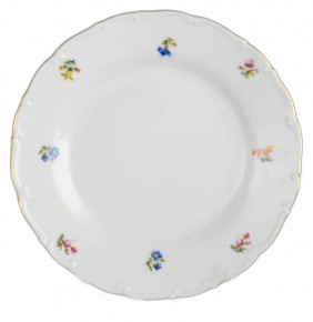Набор тарелок 19 см 6 шт  Bohemia Porcelan Moritz Zdekauer 1810 s.r.o. "Офелия /Мелкие цветы" / 027388