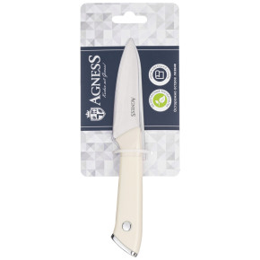 Нож для чистки овощей  Agness "Ivory" / 335026