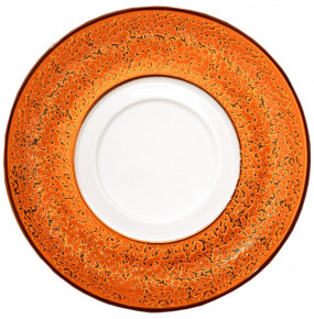 Блюдце 16 см универсальное оранжевое  Wilmax "Splash" / 295074