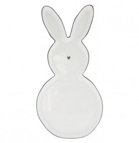 Блюдо/поднос 15 х 30,5 см Кролик  Мята "Bunny" / 309146