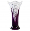 Ваза для цветов 20,5 см  Aurum Crystal &quot;Бутон /Фиолет&quot; / 152808