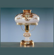 Лампа настольная 1 рожковая &quot;Лепка белая /Elite Bohemia&quot; d-27 см, h-37 см, вес-2,2 кг / 136535