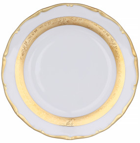 Набор тарелок 21 см 6 шт  Leander "Офелия /Золотая лента" / 307686