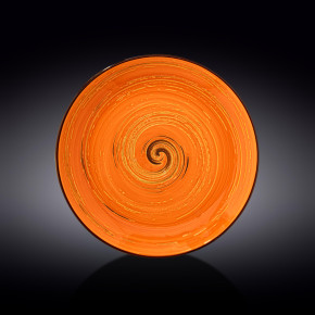 Тарелка 28 см оранжевая  Wilmax "Spiral" / 261576