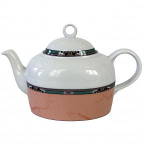 Заварочный чайник 1,2 л  Thun "Кайро /Розовый мрамор /окантовка" / 232471