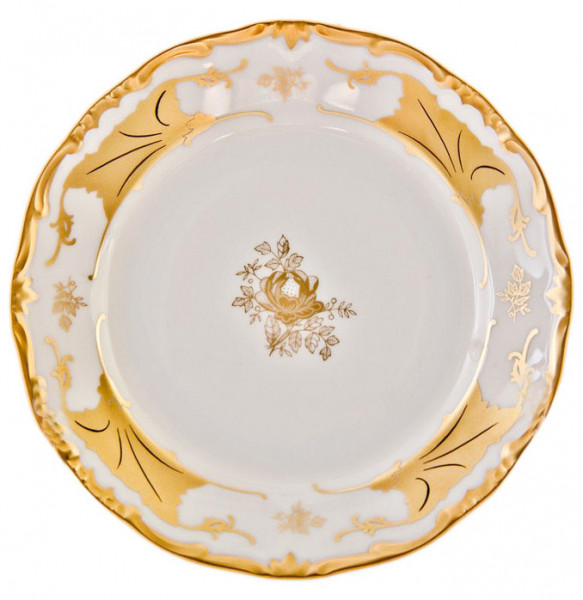 Набор тарелок 15 см 6 шт  Weimar Porzellan &quot;Кленовый лист /Белый&quot; / 015610