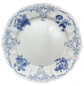 Тарелка 17 см 1 шт  Thun "Бернадотт /Синие розы" / 245000