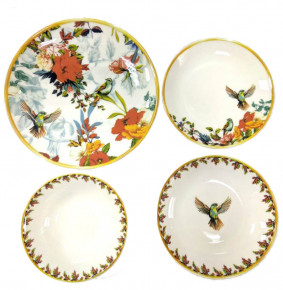 Набор тарелок 24 предмета на 6 персон  O.M.S. Collection "DENIZ" / 285876
