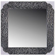 Зеркало 60 х 60/45 х 45 см /рама чёрный с серебром / 290630