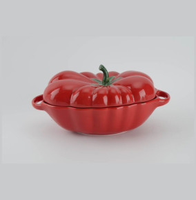 Форма для запекания 450 мл с крышкой  Royal Classics "Tomato red" / 339551