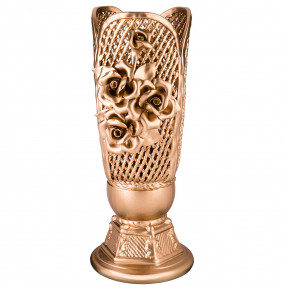 Светильник 23 х 56 см золотой  Lanzarin Ceramiche "Ваза" / 171875