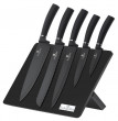Набор кухонных ножей на магнитной подставке 6 предметов  Berlinger Haus &quot;Carbon Pro&quot; / 280765