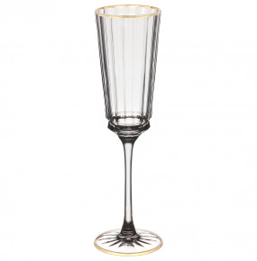 Бокалы для шампанскуого 170 мл 6 шт  Cristal d’Arques "MACASSAR /Отводка золото 2" / 282703