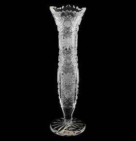 Ваза для цветов 30,5 см н/н  Aurum Crystal "Хрусталь резной" / 047733