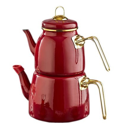 Набор чайников 2 предмета (заварочный 1 л, чайник 2 л) красные  Paci &quot;Пачи /Элит Класс&quot; / 229273