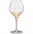 Бокалы для белого вина 350 мл 2 шт  Crystalex CZ s.r.o. &quot;Аморосо /Золотая спираль /8441&quot;** / 111241