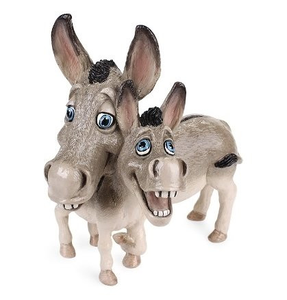 Фигурка осёл и ослёнок  Arora Design &quot;Donkey&amp;Foal&quot; / 144038