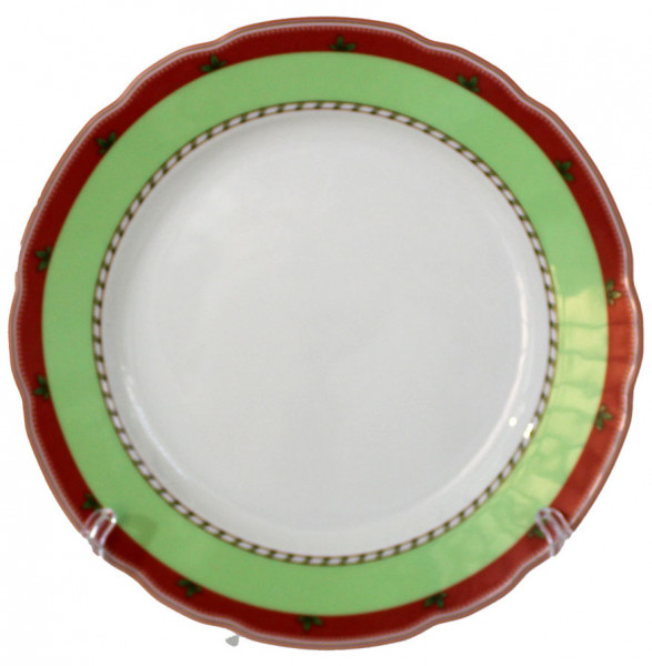Набор тарелок 19 см 6 шт  Thun &quot;Роза /Вишни /Зеленый кант&quot; / 245448