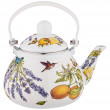 Заварочный чайник 1,3 л эмалированный с фильтром  Agness &quot;Provence&quot; / 235327