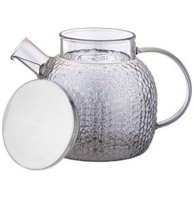 Заварочный чайник 1 л с фильтром серый / 289400