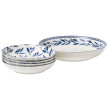 Набор тарелок 5 предметов (тарелка 28 см + 4 тарелки 20 см)  Casa Domani &quot;Оливковая ветвь&quot; (подарочная упаковка) / 303650