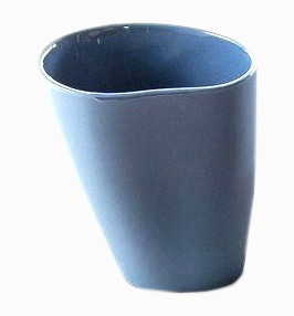 Чашка 300 мл без ручки голубая  Cmielow Design Studio "CRAFT COLORED" / 163406