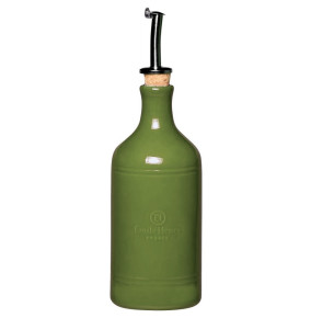 Бутылка для масла и уксуса 450 мл 7,5 см лавровый лист "Emile Henry" / 305435