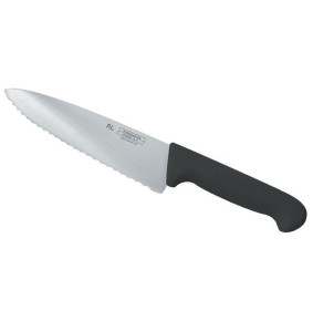 Нож поварской 25 см волнистое лезвие  P.L. Proff Cuisine "PRO-Line"  / 316417