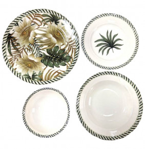 Набор тарелок 24 предмета на 6 персон  O.M.S. Collection "TULU /Liana"  / 285883