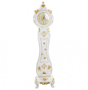 Часы напольные 180 см "Royal Classics /Золотые цветы /Стразы" / 151306