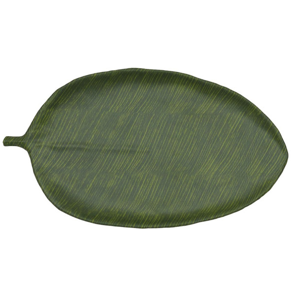 Блюдо-поднос 53,5 х 29 х 3 см  P.L. Proff Cuisine &quot;Green Banana Leaf&quot; / 320458