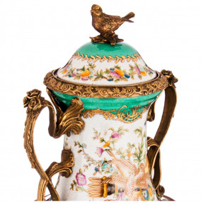 Декоративная ваза 50 см с крышкой  LEFARD "Lefard" / 191312