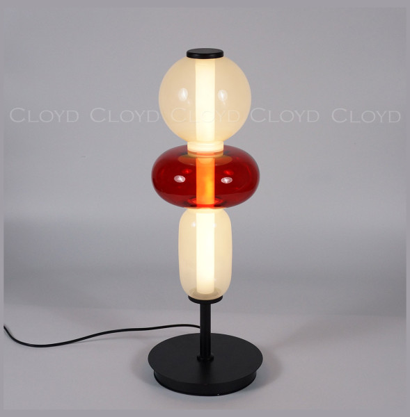Настольная лампа 1 рожковая  Cloyd &quot;SUPERNOVA&quot; / выс. 56 см - черный / 347829