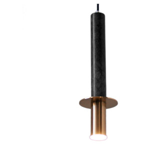 Подвесной светильник Cloyd CLARNET P1 / выс. 36 см - черн.мрамор / 311863
